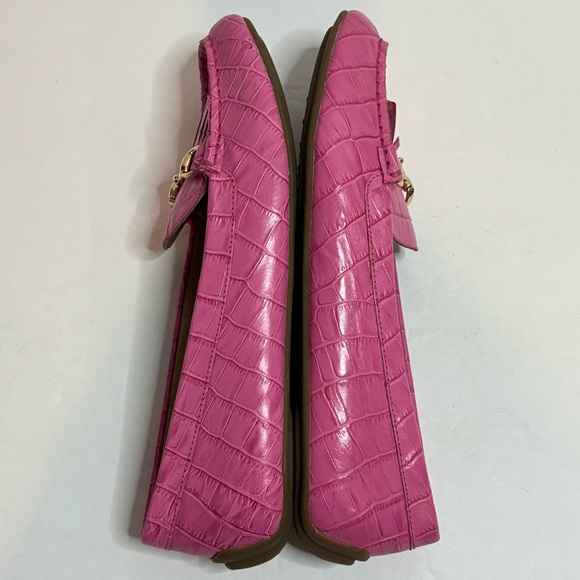 NWT Talbots Everson Horsebit Embossed Loafer Pink Autumn Rose 8.5 - Picture 5 of 10